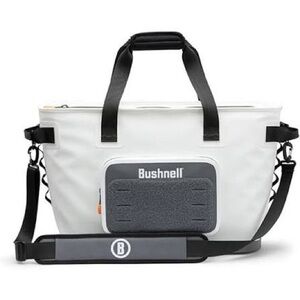 Brand New BUSHNELL 30 Can Soft Cooler Retail $180 White/Black/Orange